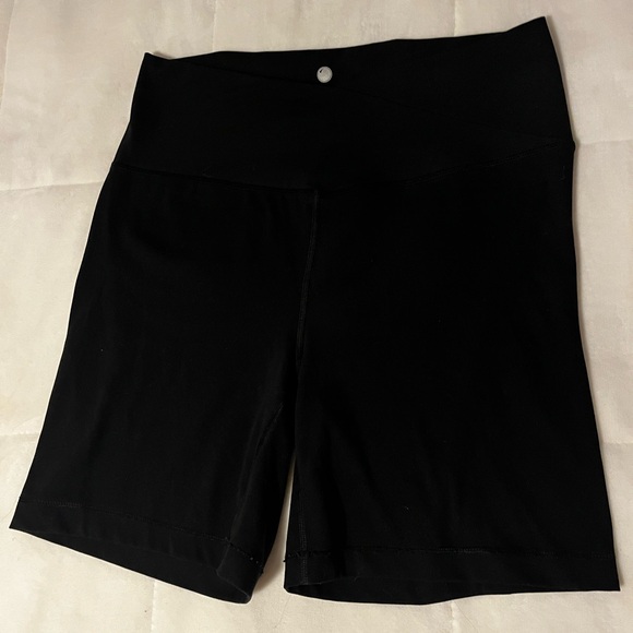 Yogalicious Pants - Yogalicious Jet Black Athletic Shorts